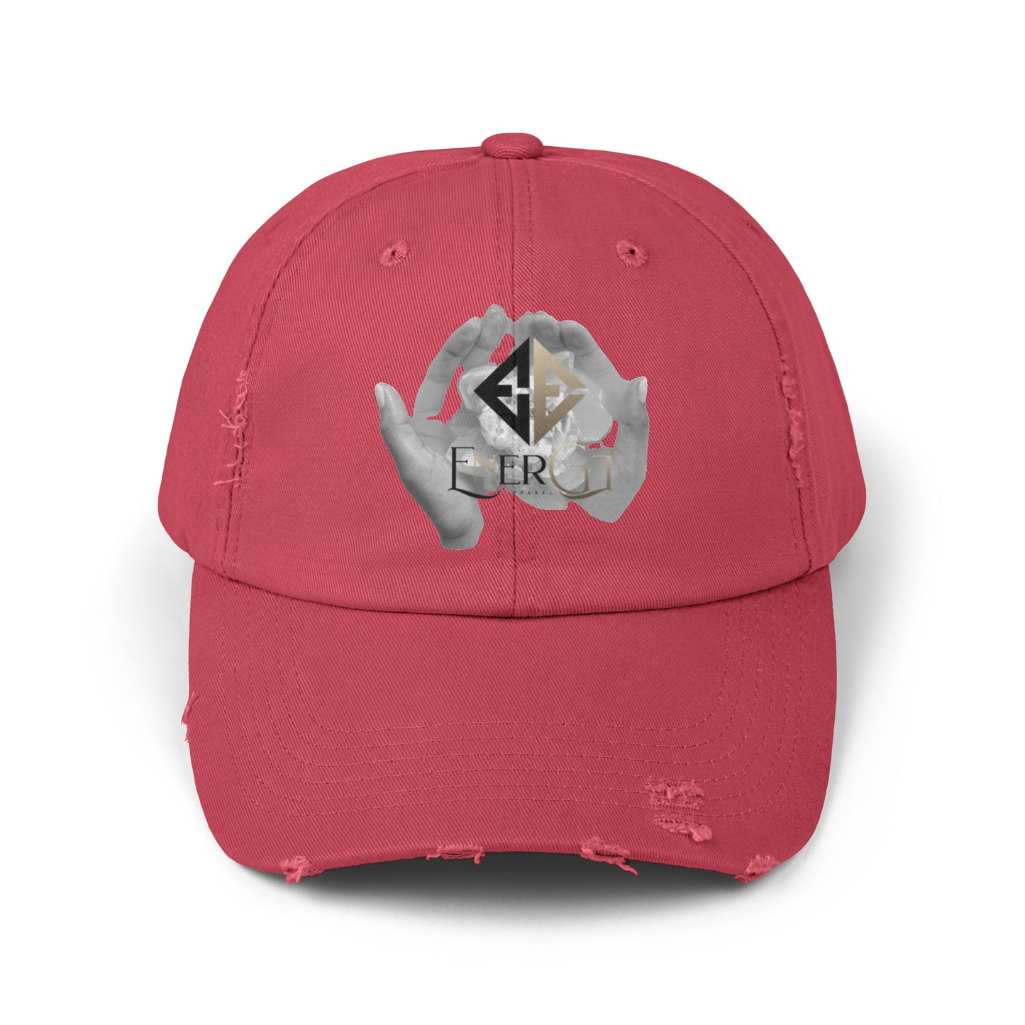 ENERGE Unisex Distressed Cap