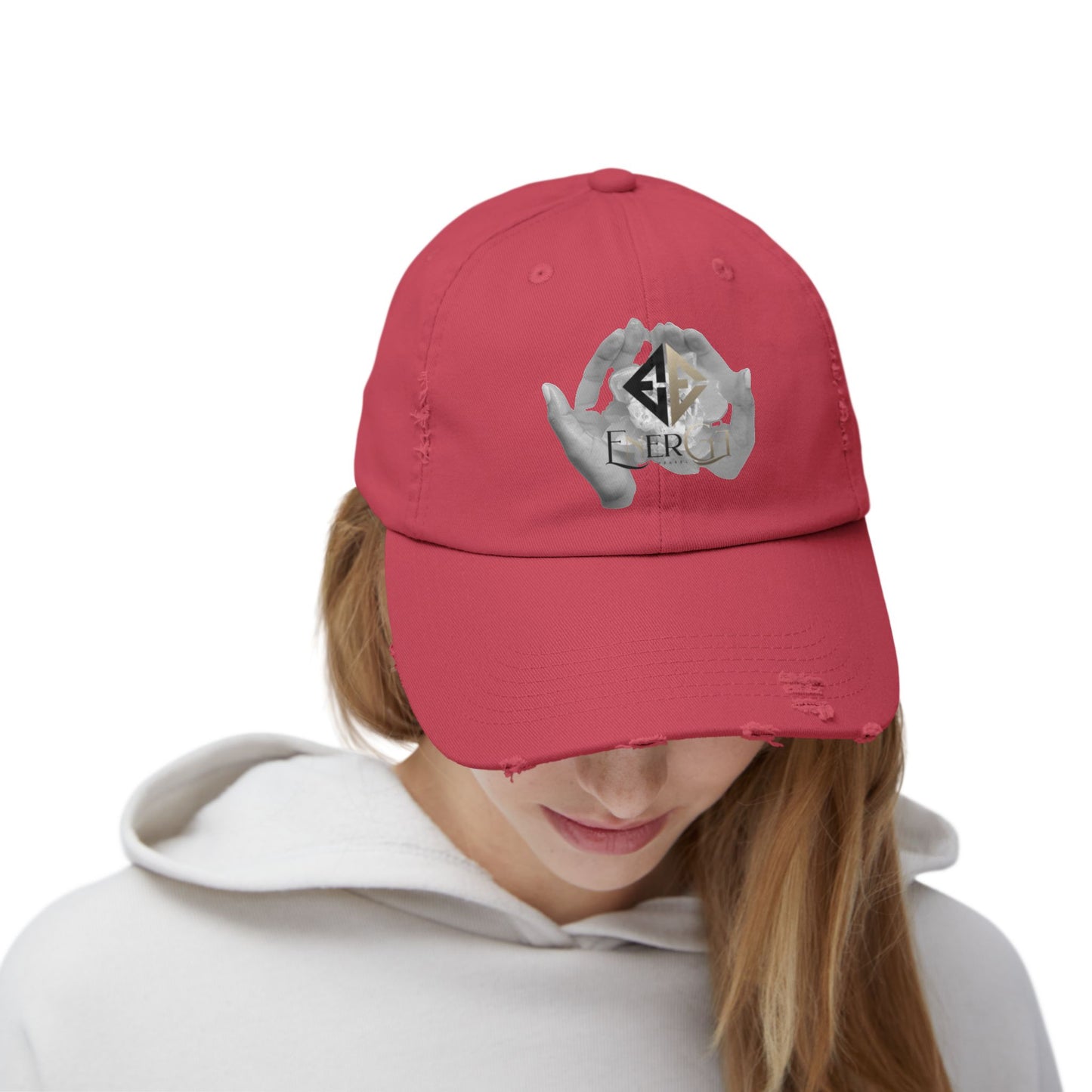 ENERGE Unisex Distressed Cap