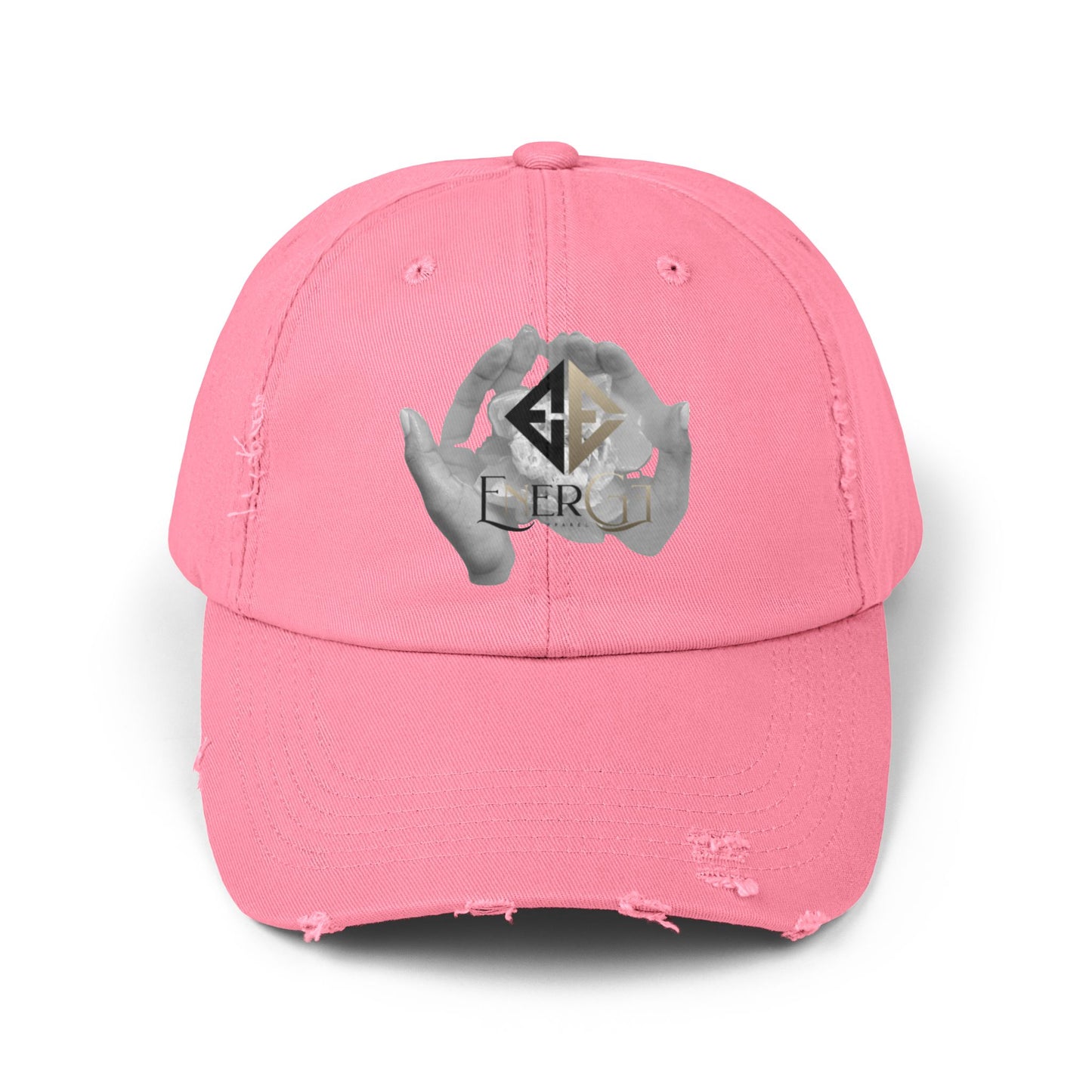 ENERGE Unisex Distressed Cap