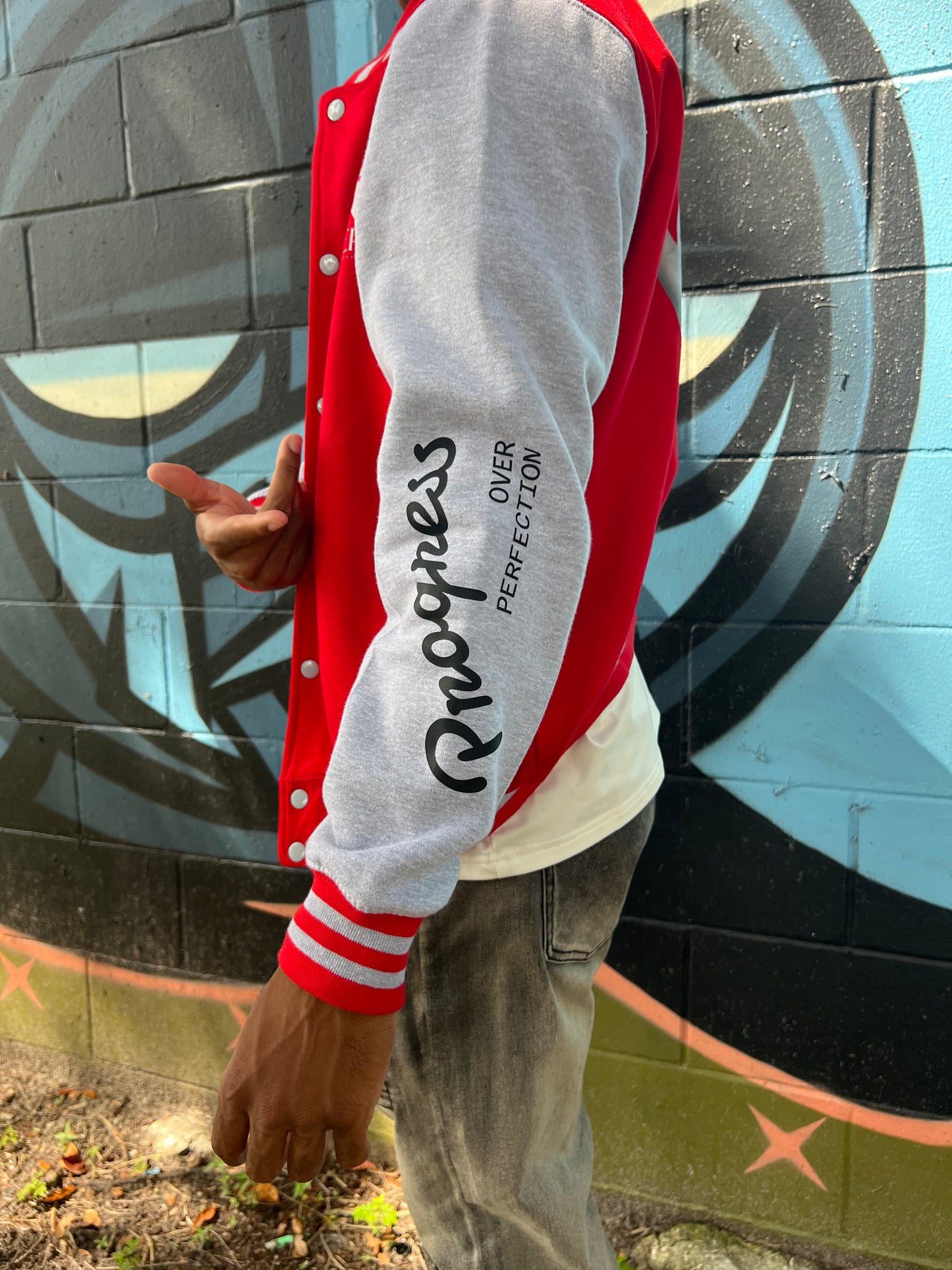 ENERGE Heavyweight Letterman Jacket